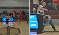 Một phụ huynh ở Mỹ cố kéo tuột quần trọng tài vì tức tối khi xem trận bóng rổ của học sinh