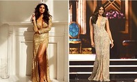 Hoa hậu Hoàn vũ Harnaaz Sandhu mặc váy tương tự đêm Chung kết: Thấy rõ tăng cân hay không