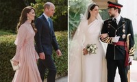 Các thành viên Hoàng gia mặc gì tới dự hôn lễ Thái tử Hussein của Jordan?