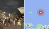 Động đất 7,1 độ làm rung chuyển đảo Bali ở Indonesia, du khách hoảng hốt đổ ra phố