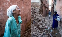 Video ghi lại khoảnh khắc bắt đầu động đất ở Ma-rốc: Như thể cả thế giới rung chuyển