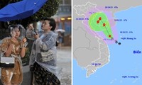 Áp thấp nhiệt đới trên Biển Đông được dự báo sẽ thành cơn bão số 5, vào Vịnh Bắc Bộ