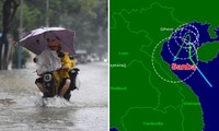 Bão số 5 (bão Sanba) đang cách Hà Nội bao nhiêu km, sẽ đến sát tỉnh nào của nước ta?