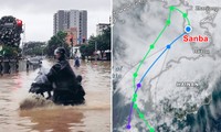 Bão số 5 (bão Sanba) lại gây bất ngờ khi đổ bộ phía Nam Trung Quốc, gây mưa kỷ lục