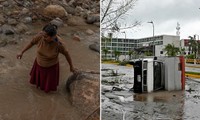 Hình ảnh tan hoang do siêu bão Otis gây ra ở thành phố “Viên ngọc của Thái Bình Dương”