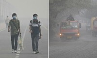 Không khí độc hại bao trùm khiến thủ đô New Delhi bị ví như “phòng hơi ngạt”