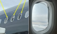 Sự cố hy hữu: Khách phát hiện 2 cửa sổ máy bay &quot;quên&quot; lắp kính ở độ cao 4.500 mét