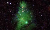 Ảnh độc lạ: Ghi được hình ảnh cụm ngôi sao trong vũ trụ giống y cây thông Noel