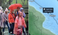 Dự báo sẽ có mưa tại một số tỉnh thành ở nước ta trong dịp nghỉ Tết Dương lịch