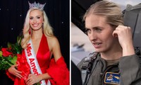 Nữ phi công của Không lực Hoa Kỳ làm nên lịch sử khi trở thành Hoa hậu Mỹ 2024