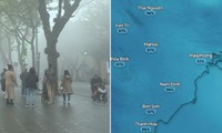 Hiện tượng sương mù dày đặc ở Hà Nội và nhiều tỉnh thành miền Bắc bao giờ mới hết?