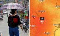 Miền Bắc nắng nóng, nhiệt độ tại Hà Nội lên bao nhiêu trước khi đón không khí lạnh?