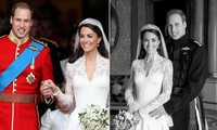 Chi tiết lạ về ảnh cưới mới đăng của William - Kate: William mặc đồ khác hôm cưới?