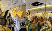 Những hình ảnh cho thấy chuyến bay SQ321 của Singapore Airlines rung lắc đến mức nào