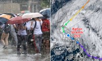 Áp thấp nhiệt đới Aghon đổ bộ 2 lần ở Philippines, sẽ thành bão mạnh đến mức nào?