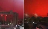 Bầu trời chuyển màu đỏ thẫm ở Trung Quốc khiến nhiều người lo sợ, là hiện tượng gì?