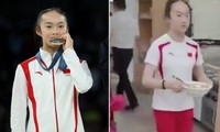 VĐV dễ thương nhất Olympic Paris khi về nước vẫn chăm chỉ làm ở quán mỳ