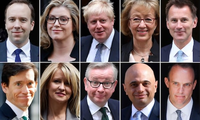 10 Nghị sĩ Đảng Bảo thủ tham gia cuộc đua. Ảnh: The Telegraph 