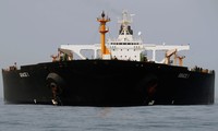 Tàu chở dầu Grace 1 của Iran. Ảnh: Reuters