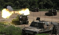 Hàn Quốc tập trận pháo binh cực lớn sát biên giới Triều Tiên
