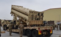 Một hệ thống phòng thủ tên lửa THAAD của Mỹ triển khai tại Hàn Quốc