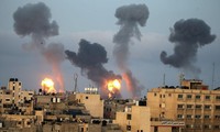 Palestine nã hàng loạt tên lửa vào Israel, Israel không kích đáp trả
