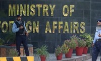 Đại sứ quán Afghanistan tại Pakistan. Ảnh: AP