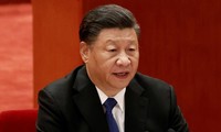 Chủ tịch Trung Quốc Tập Cận Bình tuyên bố sẽ theo đuổi "thống nhất" với đảo Đài Loan bằng các biện pháp hòa bình. Ảnh: Reuters.