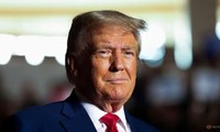 Cựu Tổng thống Mỹ Donald Trump vận động tranh cử ở TP Erie, bang Pennsylvania (Mỹ) ngày 29/7. Ảnh: REUTERS