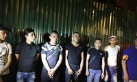 Nhóm đối tượng mang chất bẩn đi đòi nợ thuê bị Cảnh sát 141 Hà Nội bắt giữ