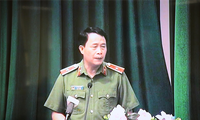 Thứ trưởng Lê Quốc Hùng phát biểu tại buổi làm việc.