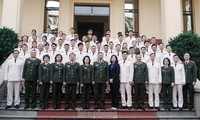 Đại tướng Tô Lâm gặp mặt, giao nhiệm vụ cho đoàn đại biểu CAND dự Đại hội Đoàn toàn quốc 