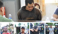 Hình ảnh về nhóm nghi phạm nổ súng tấn công trụ sở công an xã ở Đắk Lắk