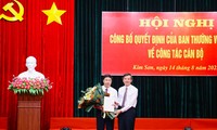 Chánh án TAND tỉnh Ninh Bình nhận nhiệm vụ mới 