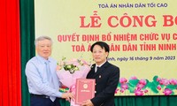 Chân dung tân Chánh án TAND tỉnh Ninh Bình 