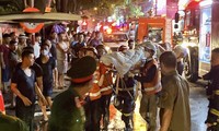 [CẬP NHẬT]: Cháy lớn tại ngôi nhà 6 tầng trên phố Định Công Hạ, 4 người tử vong