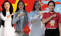 Dàn Hoa - Á hậu Việt đăng loạt video mừng lễ 30/4, dân mạng tấm tắc khen ngợi