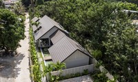 Ấn tượng ngôi nhà vườn ngập tràn màu xanh ở ngoại ô Hà Nội