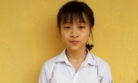 Em Đoàn Lê Ngân, học sinh lớp 12 trường THPT Kim Xuyên (huyện Sơn Dương, tỉnh Tuyên Quang), giải Nhất toàn quốc cuộc thi “Tự hào Việt Nam”