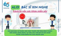 Người dân gọi đến tổng đài 1900638384 để được hội đồng tư vấn sức khỏe trực tuyến tỉnh Bình Thuận hỗ trợ thăm khám hoàn toàn miễn phí. 