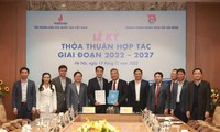 T.Ư Đoàn và PVN ký kết thỏa thuận hợp tác giai đoạn 2022 - 2027. Ảnh: Bảo Anh