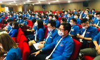 Các đại biểu tham gia đại hội Đoàn Thanh niên VNPT – IT