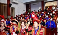 Các đại biểu tham dự Đại hội điểm Huyện Đoàn Lâm Bình