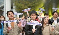 Sinh viên, người lao động có hoàn cảnh khó khăn tại Nhật Bản về quê đón tết trên chuyến bay miễn phí