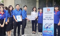 Trung ương Hội Sinh viên Việt Nam thăm, động viên đội hình tiếp sức mùa thi tại Hà Nội
