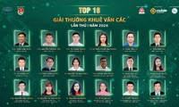 Trung ương Đoàn công bố Top 18 Giải thưởng Khuê Văn Các lần thứ I, năm 2024