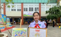 &apos;Vườn rau thanh niên&apos; đạt giải đặc biệt thi vẽ tranh Sắc màu tình nguyện