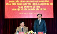 Lương cán bộ toà án chưa đáp ứng yêu cầu cải cách tư pháp