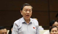 Đại tướng Tô Lâm, Bộ trưởng Bộ Công an đăng đàn trả lời chất vấn tại Quốc hội