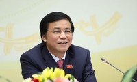 Tổng thư ký Quốc hội Nguyễn Hạnh Phúc. Ảnh Như Ý